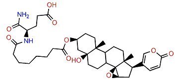 Marinobufagin 3-suberoyl-L-glutamine ester